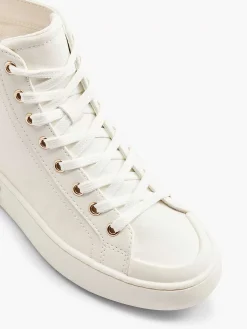 Graceland Witte Hoge Sneaker-Dames Sneakers