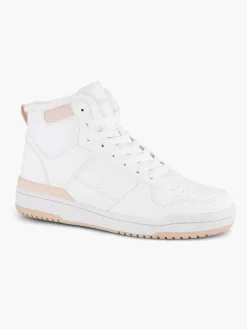Graceland Witte Hoge Sneaker-Dames Sneakers