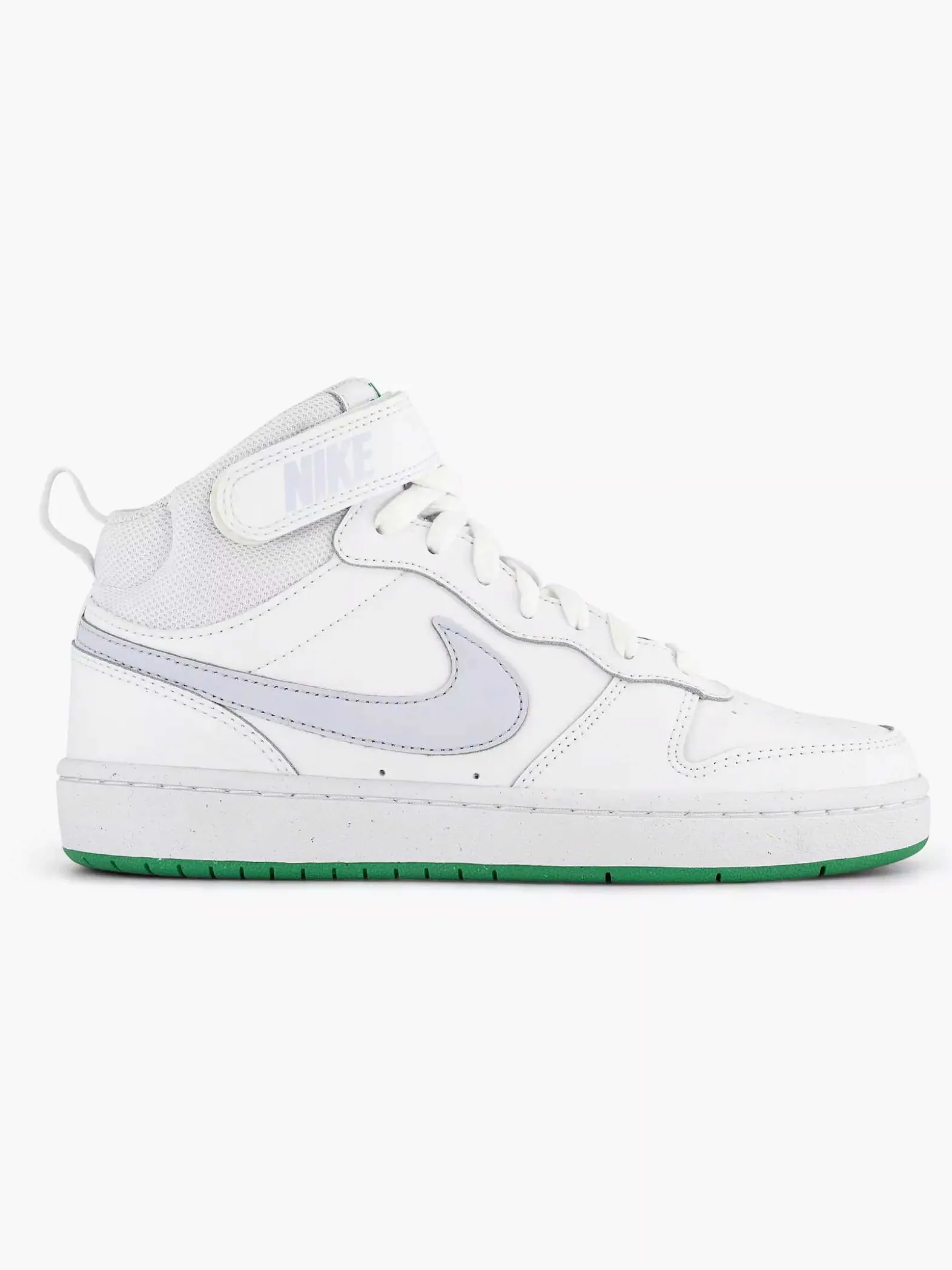 Nike Witte Hoge Sneaker Court Borough Mid 2-Kinderen Jongensschoenen