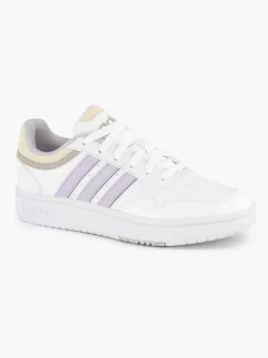 adidas Witte Hoops 3.0-Dames Sneakers