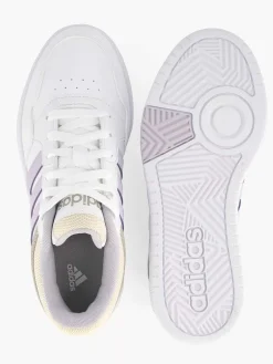 adidas Witte Hoops 3.0-Dames Sneakers