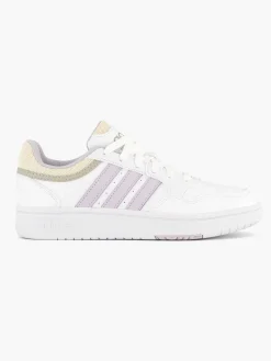 adidas Witte Hoops 3.0-Dames Sneakers