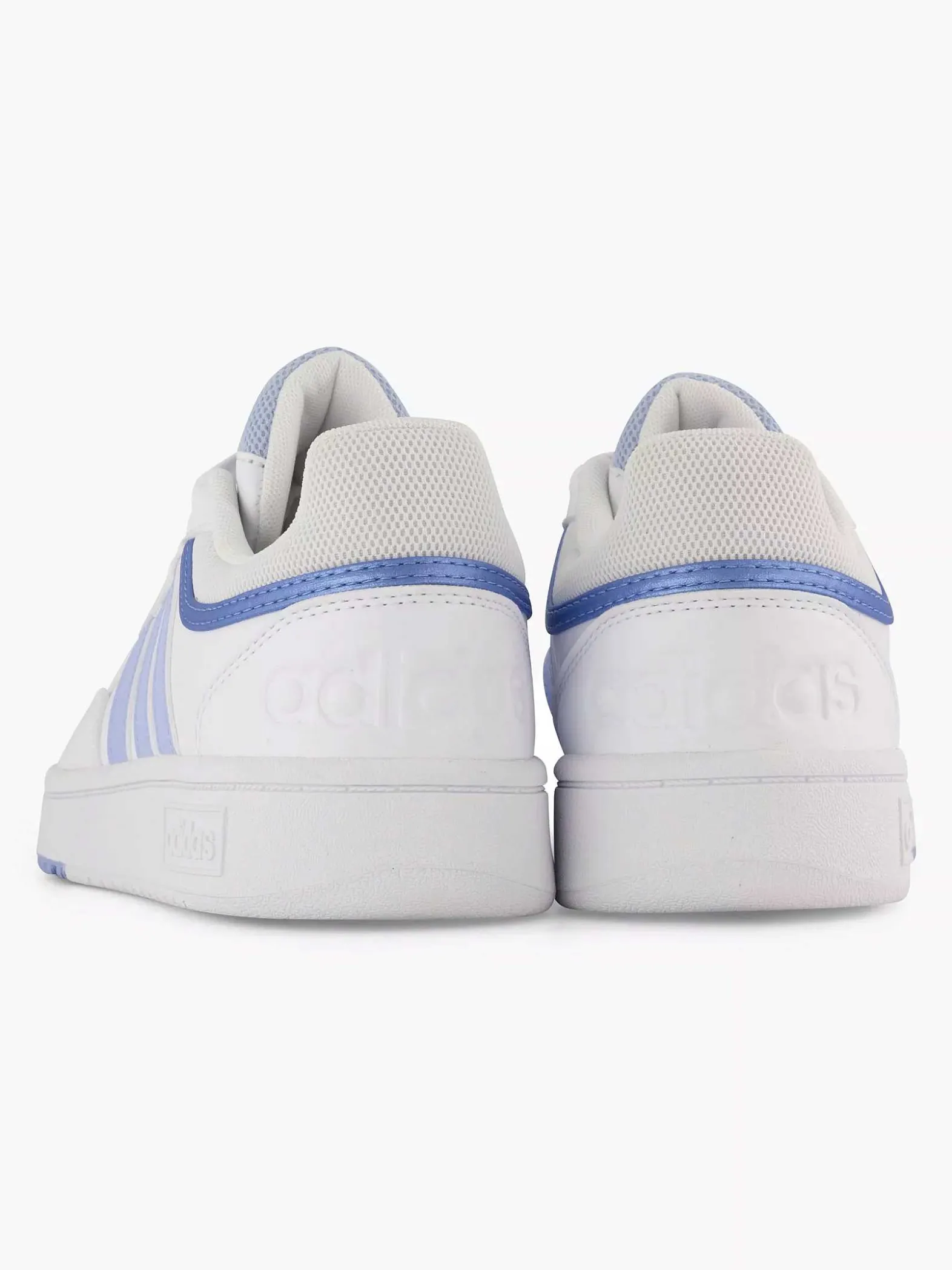 adidas Witte Hoops 3.0-Dames Sneakers