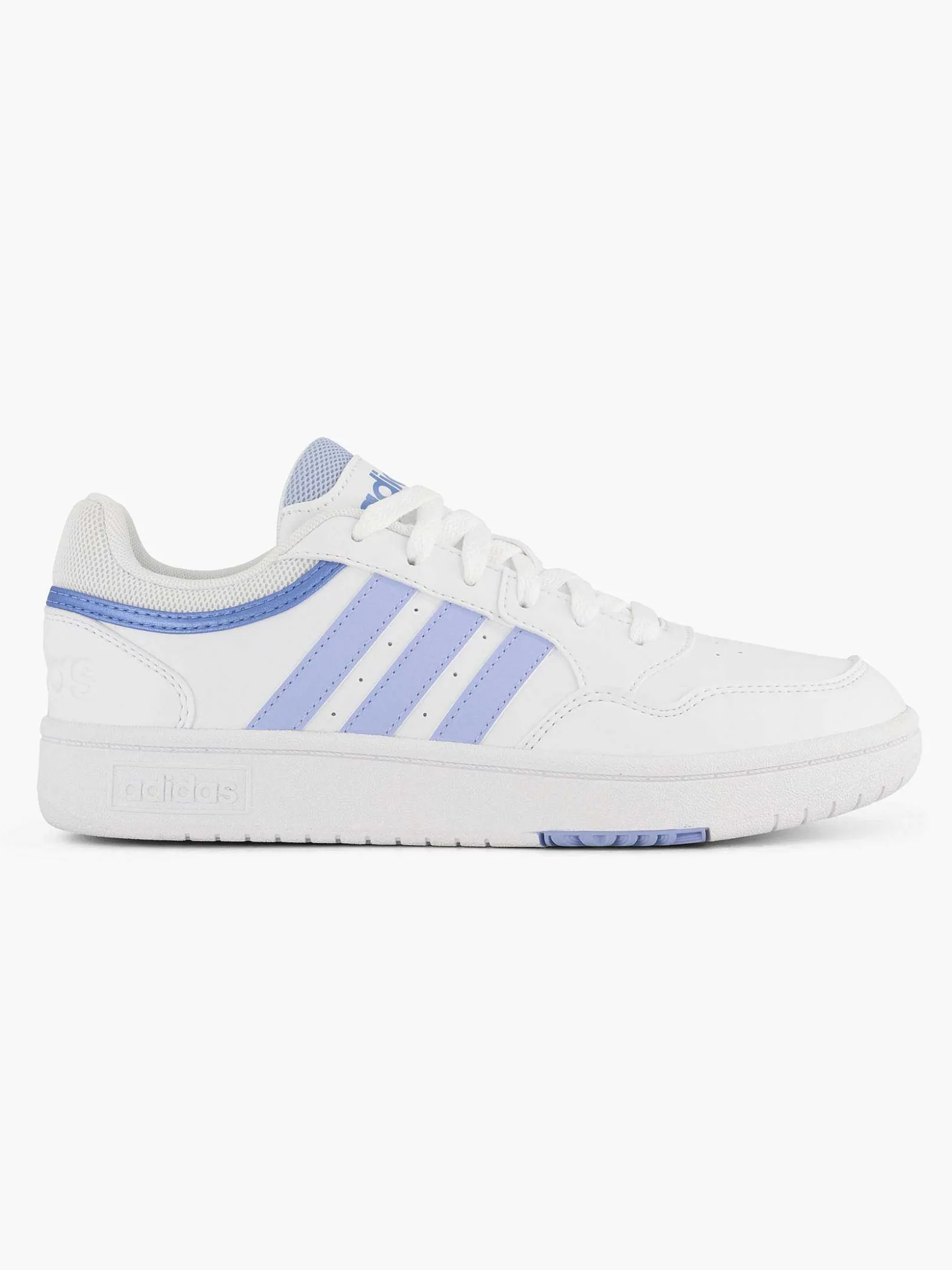 adidas Witte Hoops 3.0-Dames Sneakers
