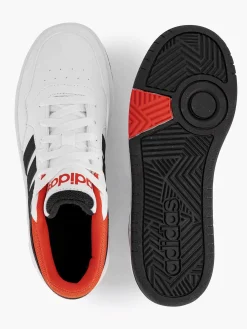 adidas Witte Hoops 3.0 K-Kinderen Jongensschoenen