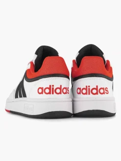 adidas Witte Hoops 3.0 K-Kinderen Jongensschoenen