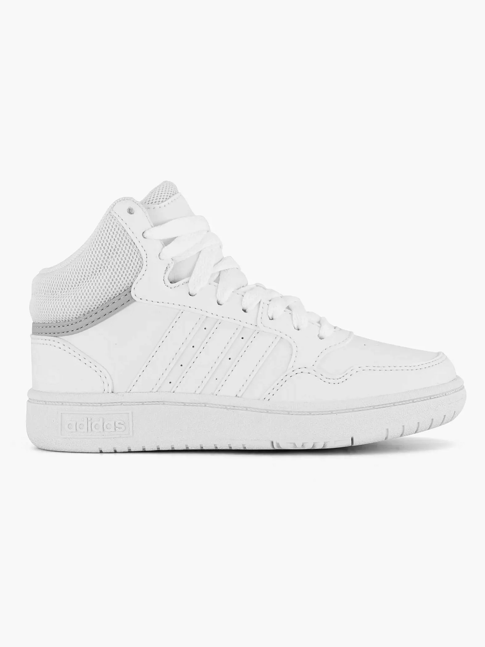 adidas Witte Hoops Mid 3.0 K-Kinderen Jongensschoenen
