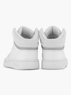 adidas Witte Hoops Mid 3.0 K-Kinderen Jongensschoenen