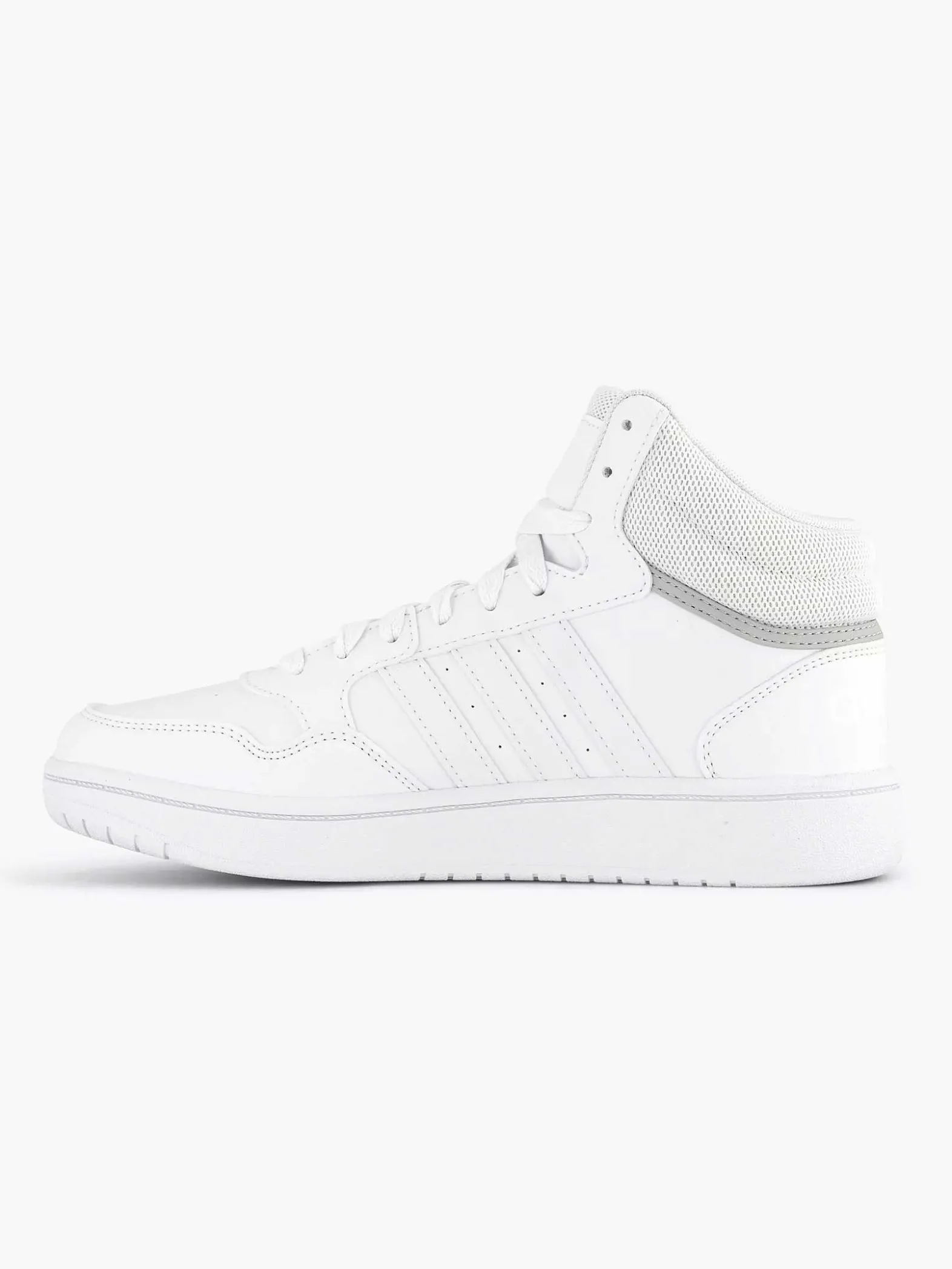 adidas Witte Hoops Mid 3.0 K-Kinderen Jongensschoenen