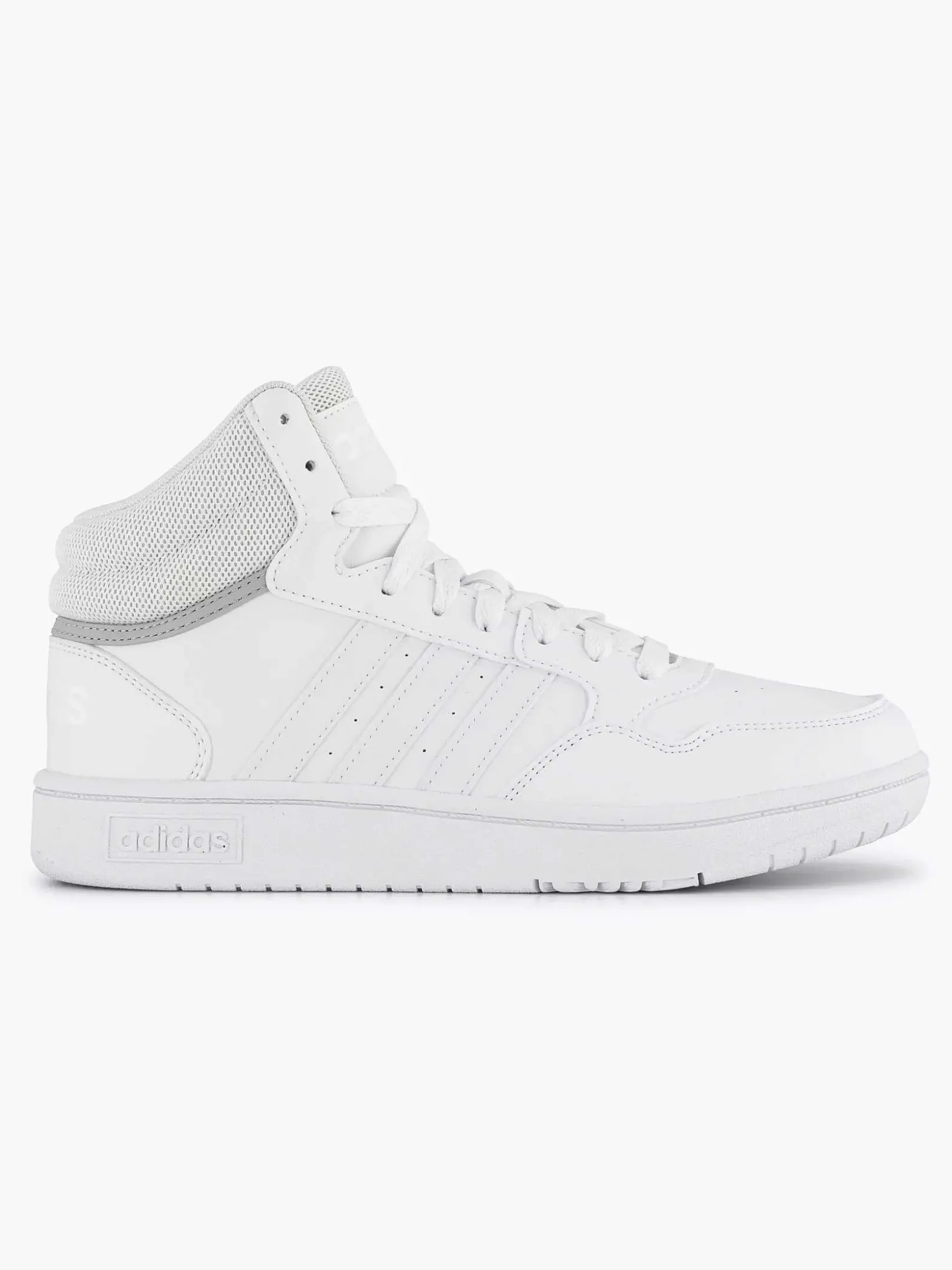 adidas Witte Hoops Mid 3.0 K-Kinderen Jongensschoenen