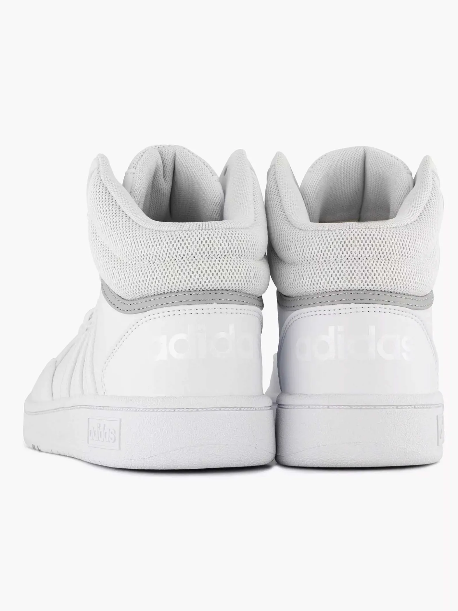 adidas Witte Hoops Mid 3.0 K-Kinderen Jongensschoenen