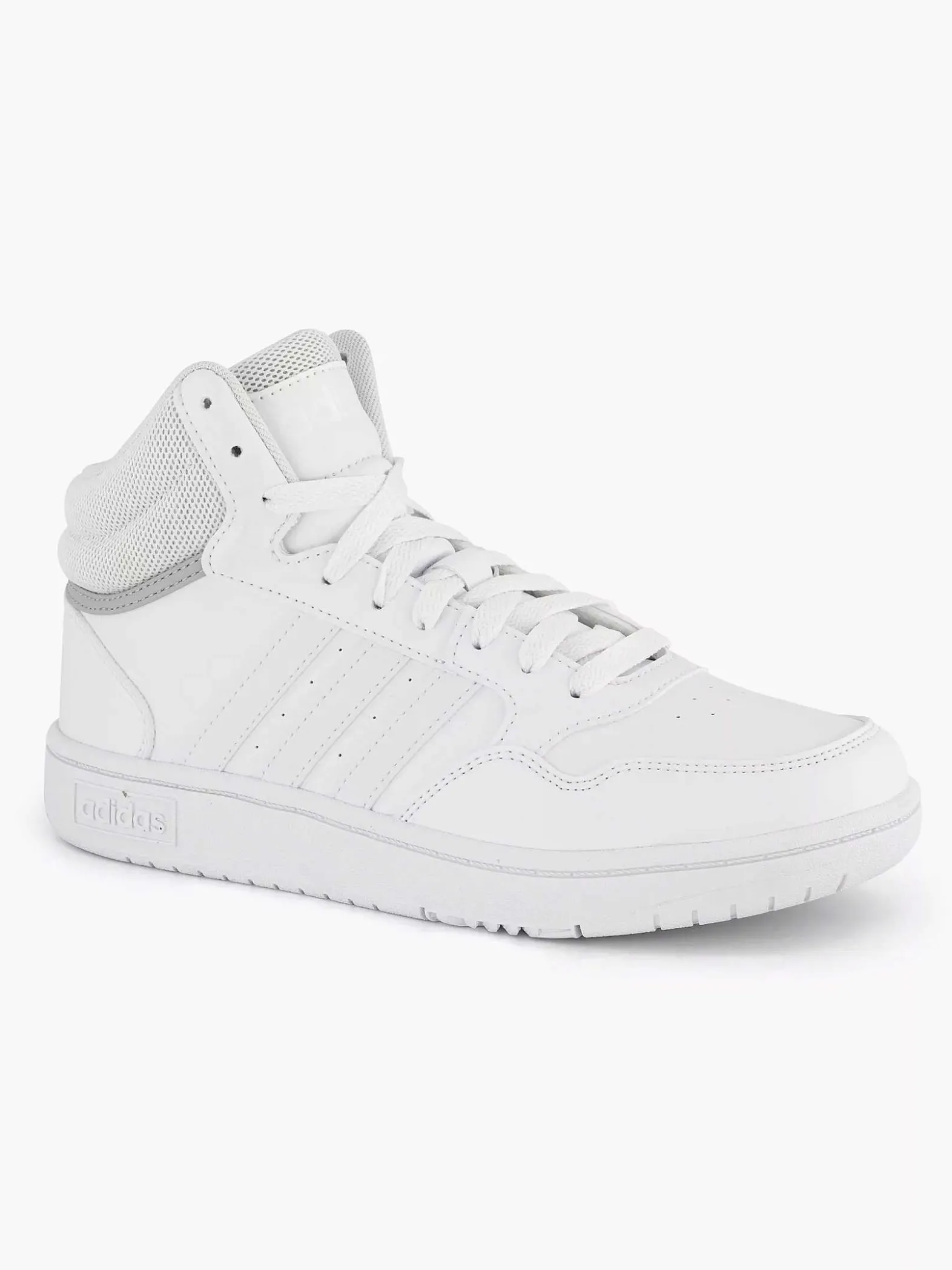 adidas Witte Hoops Mid 3.0 K-Kinderen Jongensschoenen