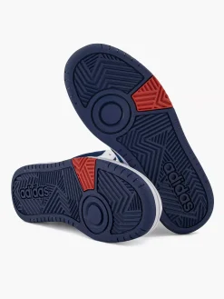 adidas Witte Hoops Mid 3.0 K-Kinderen Jongensschoenen