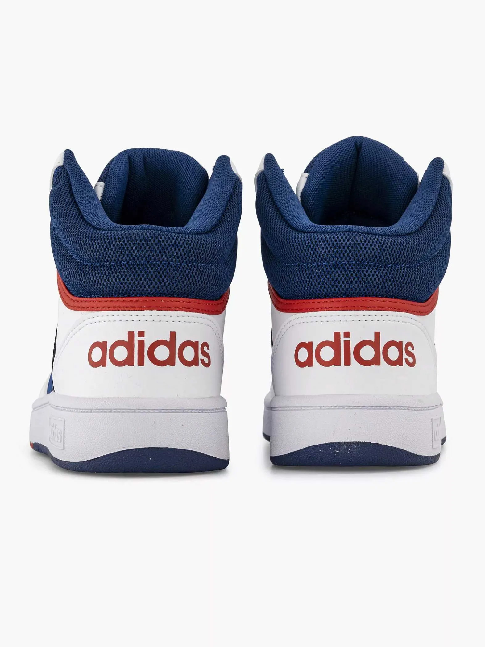adidas Witte Hoops Mid 3.0 K-Kinderen Jongensschoenen