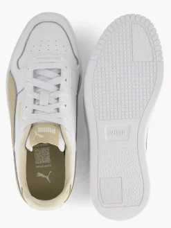 Puma Witte Hoops 3.0 W-Dames Sneakers