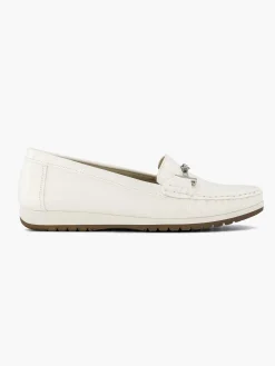 Easy Street Witte Instapper Sierketting-Dames Comfort Schoenen