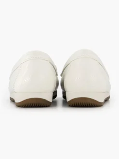 Easy Street Witte Instapper Sierketting-Dames Comfort Schoenen