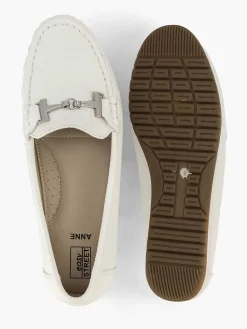 Easy Street Witte Instapper Sierketting-Dames Comfort Schoenen