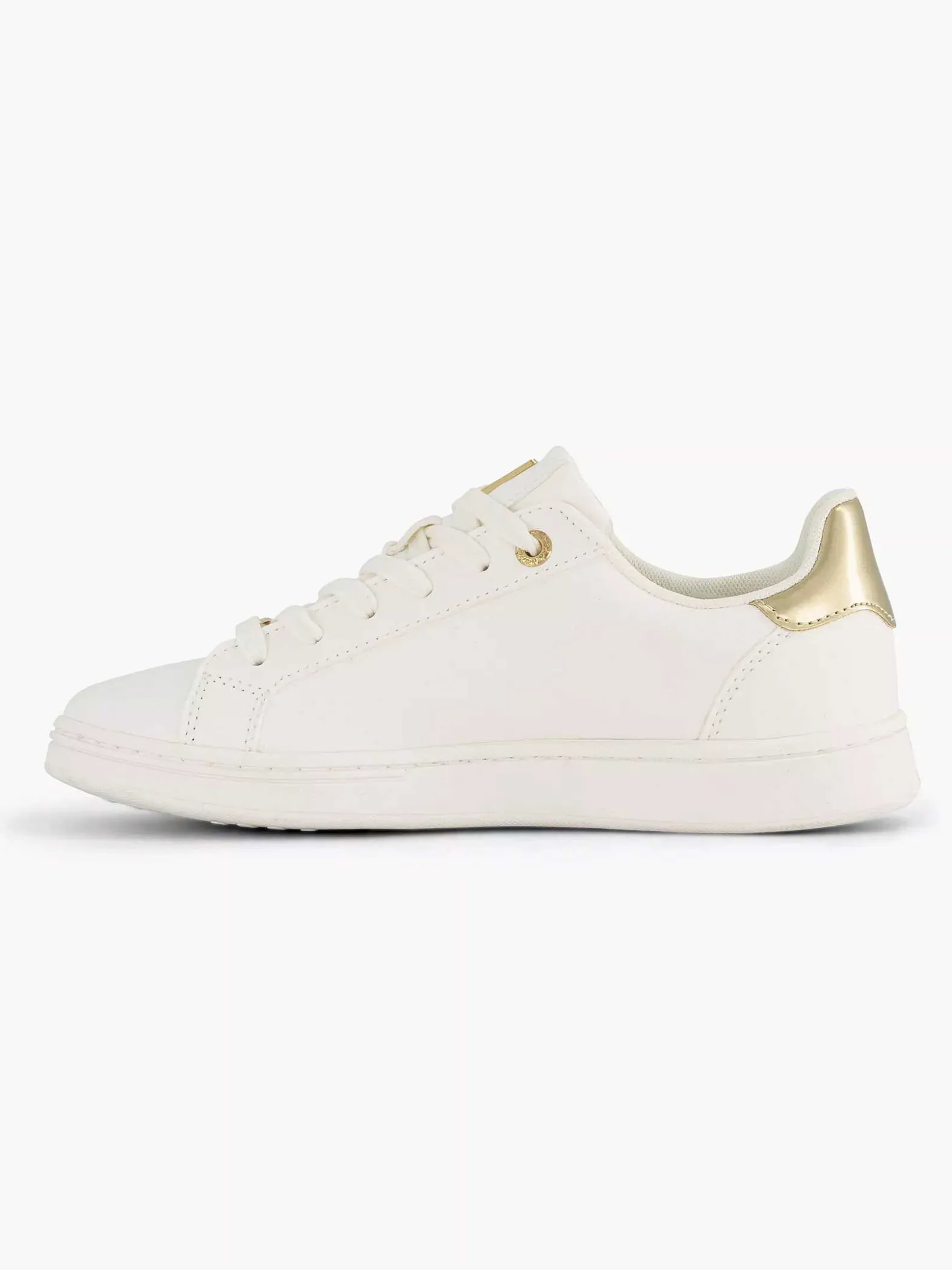 MEXX Witte Kenzie-Dames Sneakers