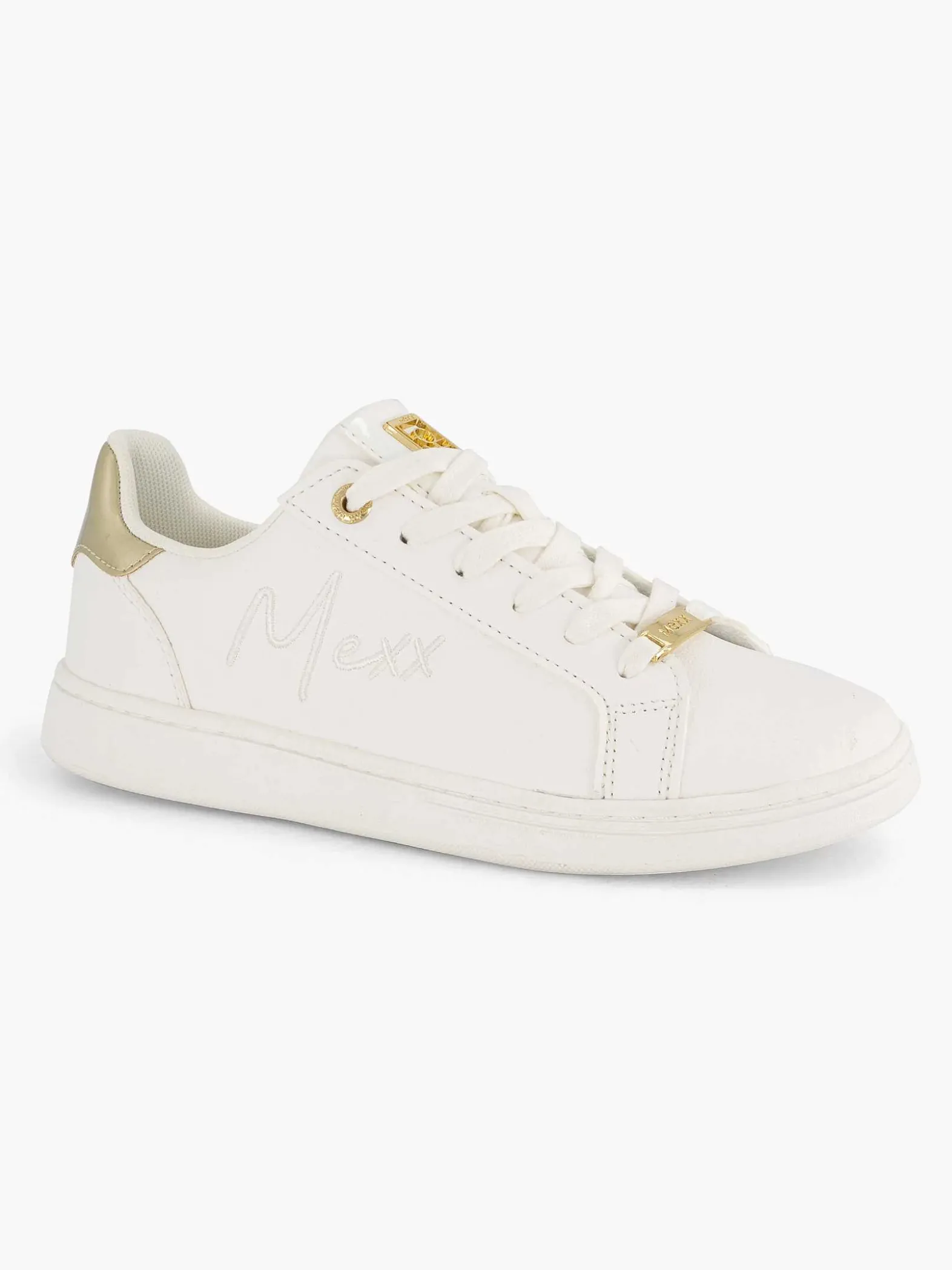 MEXX Witte Kenzie-Dames Sneakers