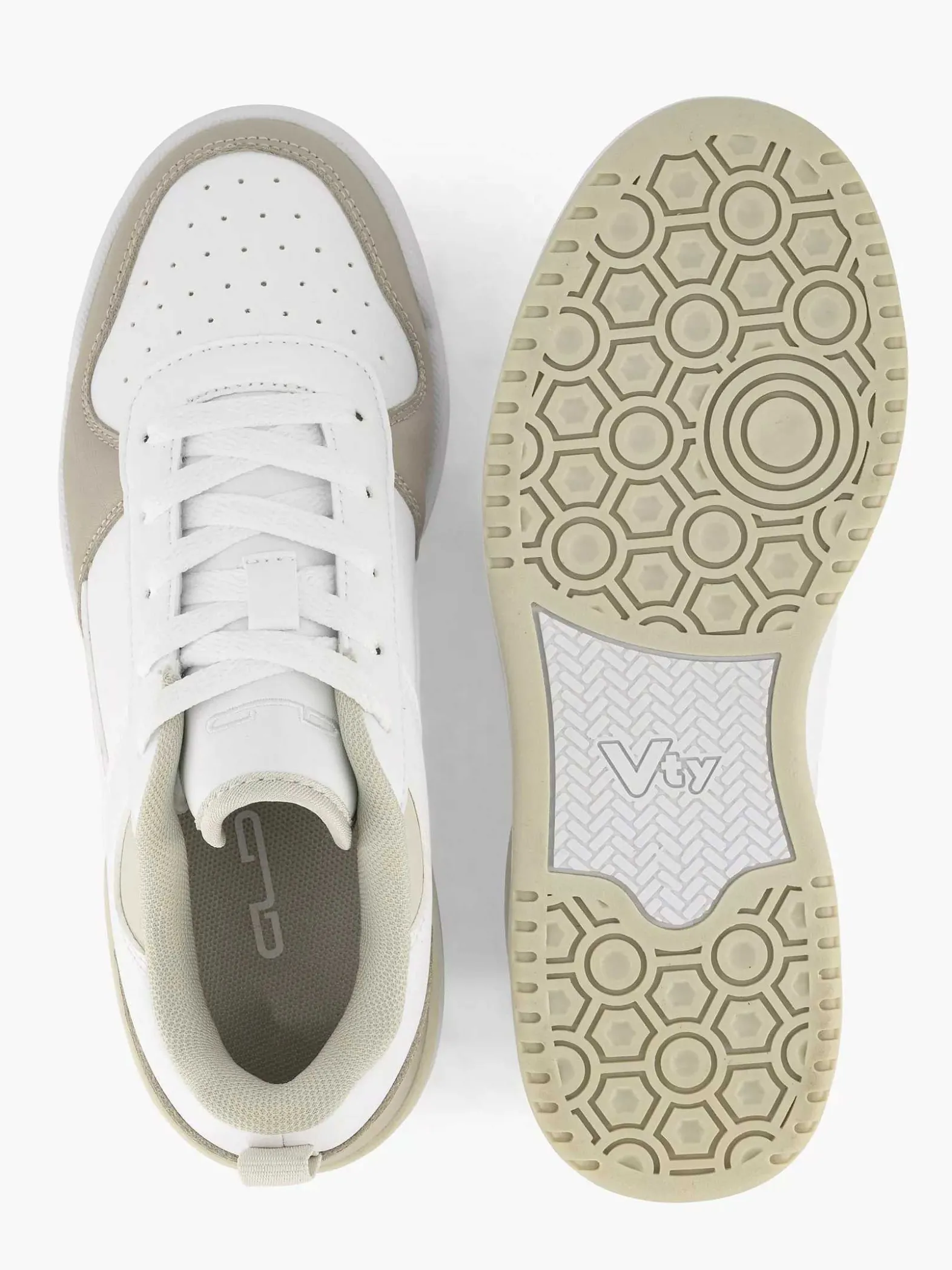 Graceland Witte Lage Sneaker-Dames Sneakers