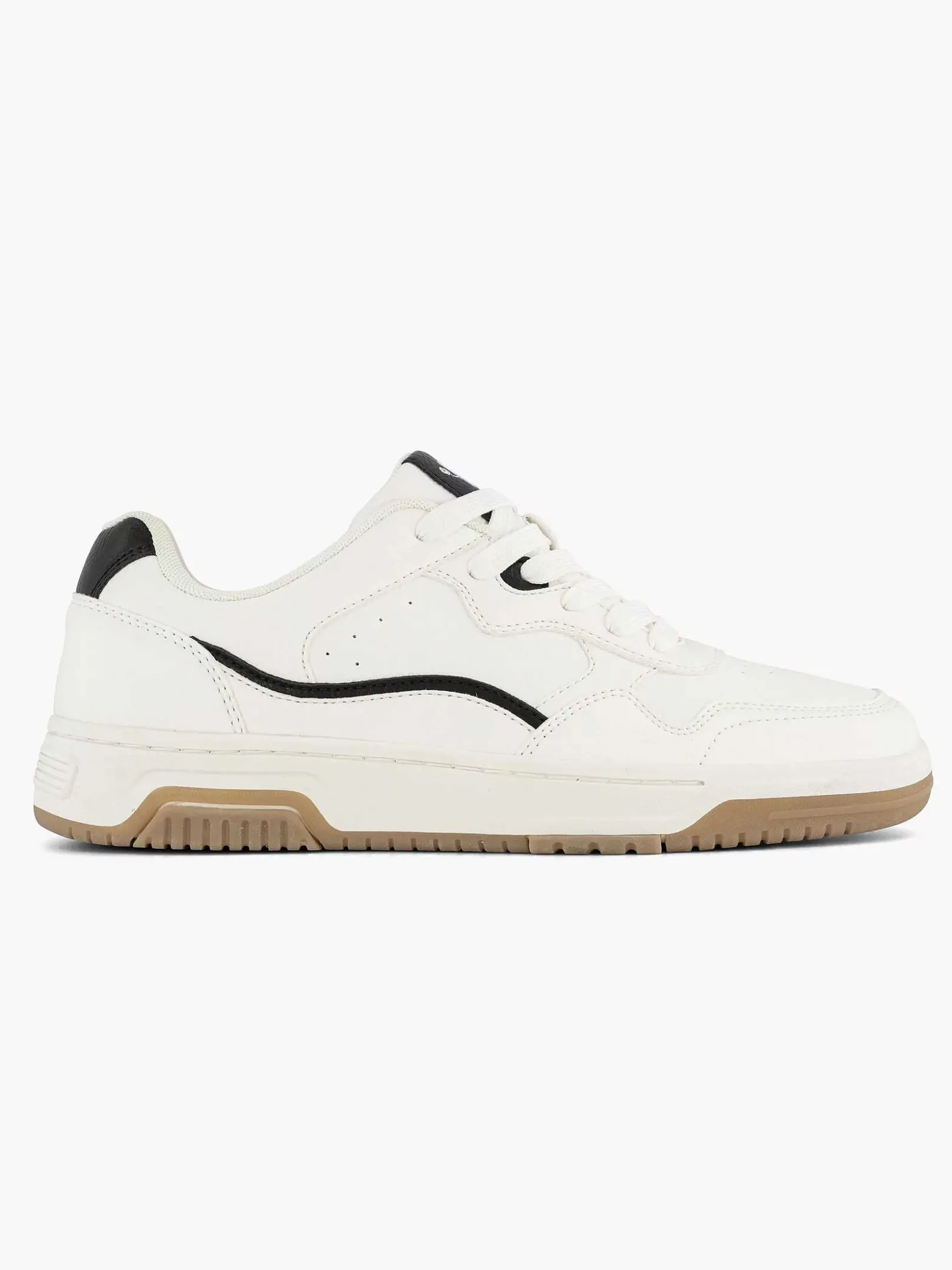 Memphis One Witte Lage Sneakers-Heren Sneakers