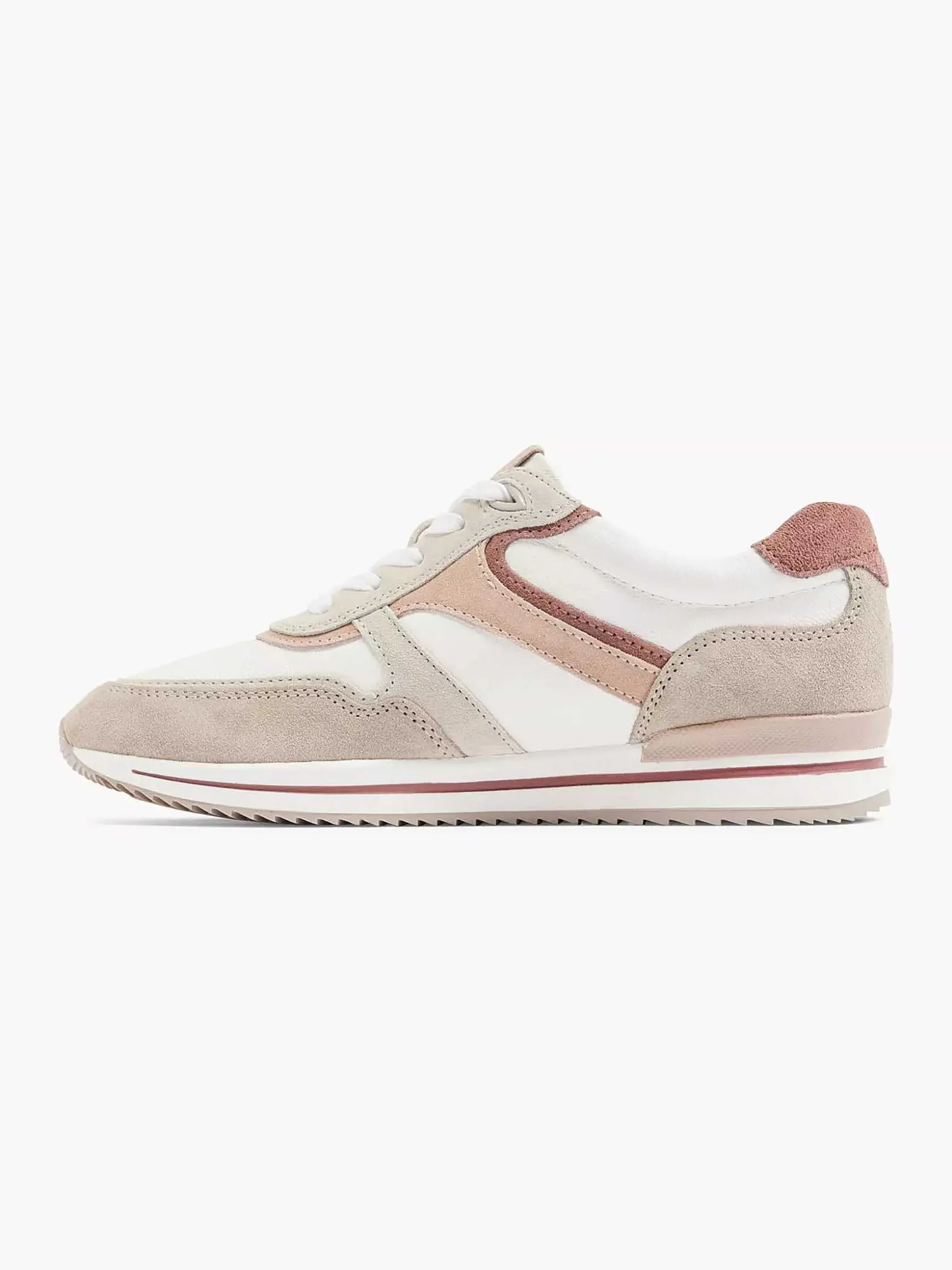 Medicus Witte Leren Comfort Sneaker-Dames Comfort Schoenen