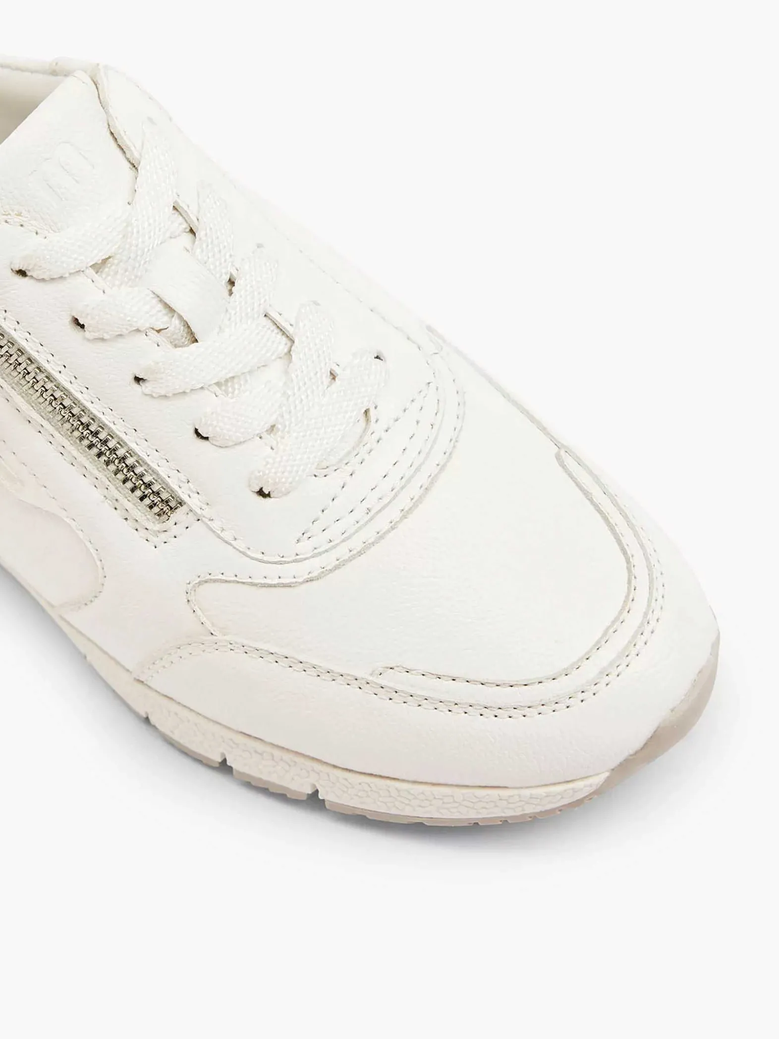 Medicus Witte Leren Comfort Sneaker-Dames Comfort Schoenen