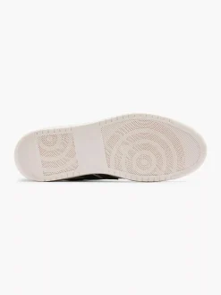 Oxmox Witte Leren Retro Sneaker-Heren Sneakers
