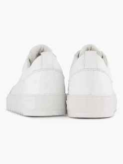 Oxmox Witte Leren Sneaker-Heren Sneakers