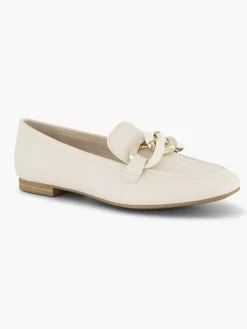 Graceland Witte Loafer-Dames Instappers