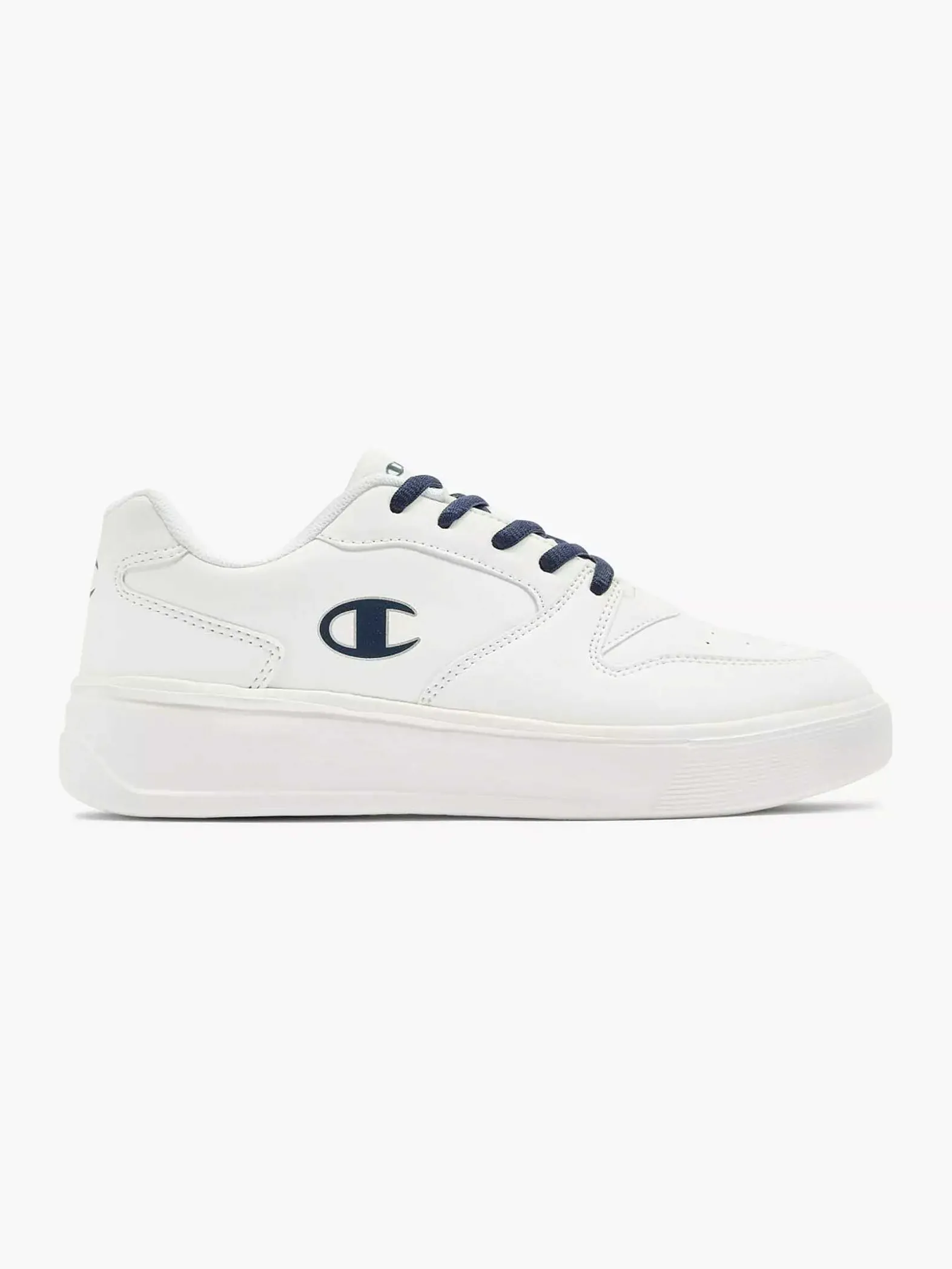 Champion Witte Low Cut Shoe Deuce B Ps-Kinderen Jongensschoenen