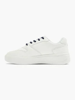 Champion Witte Low Cut Shoe Deuce B Ps-Kinderen Jongensschoenen