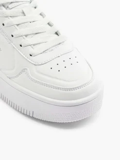 Champion Witte Low Cut Shoe Rebound Platform-Dames Sneakers