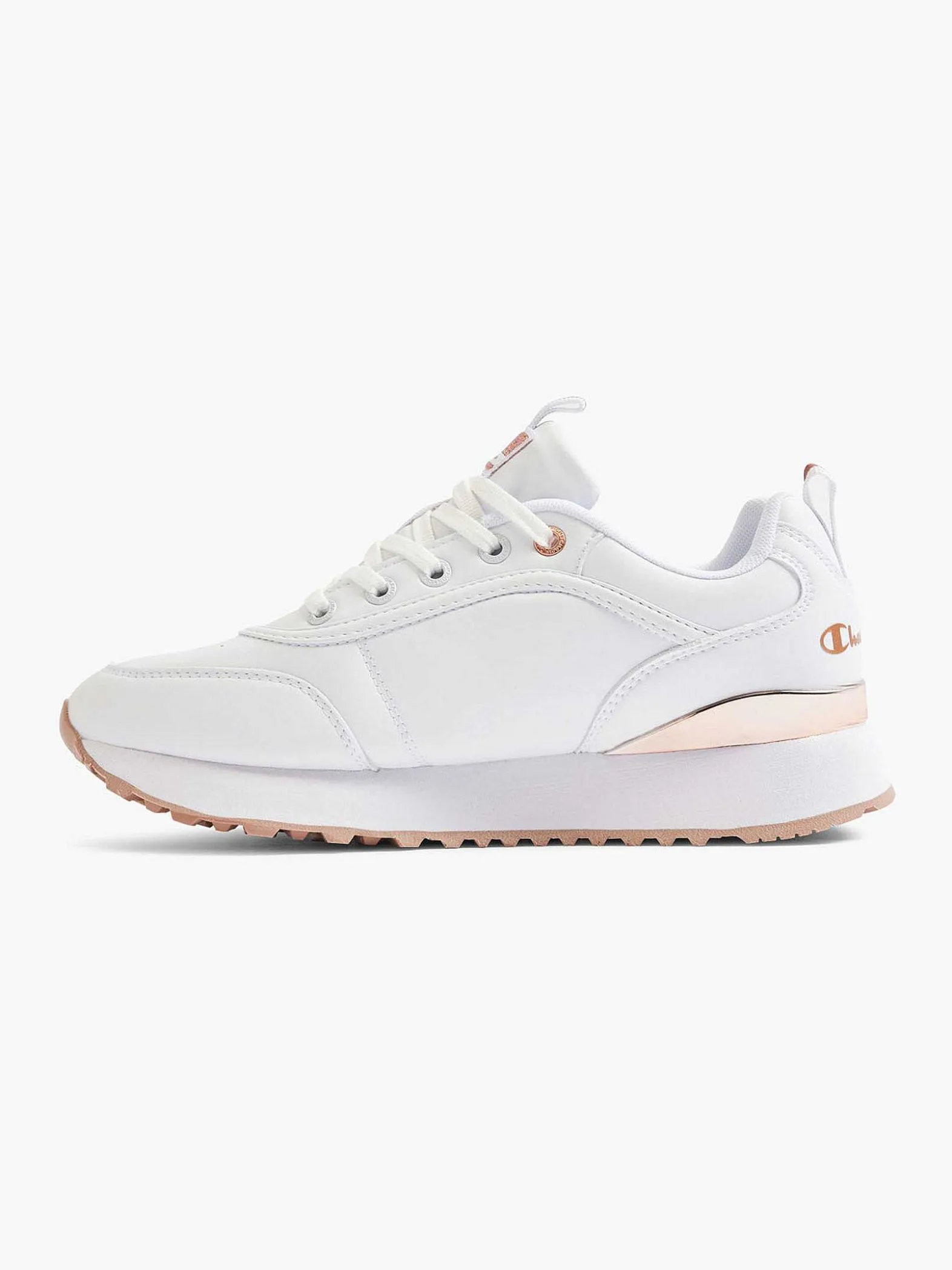 Champion Witte Low Cut Shoe Rr Champ Platform-Dames Sneakers