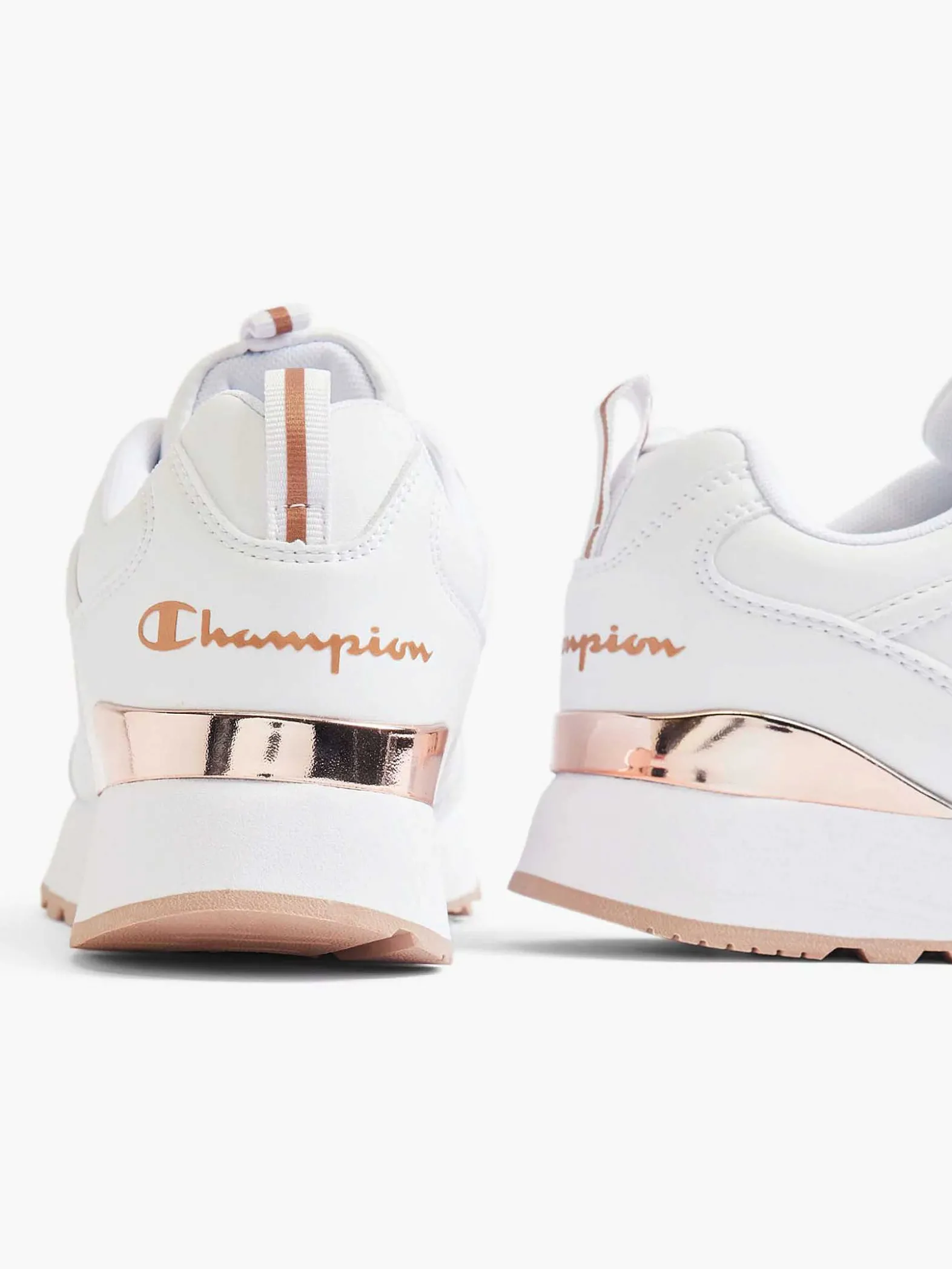 Champion Witte Low Cut Shoe Rr Champ Platform-Dames Sneakers