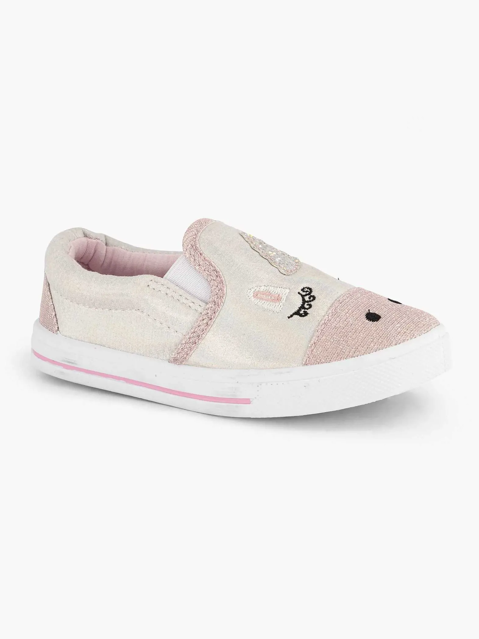 Graceland Witte Pantoffel-Kinderen Jongensschoenen