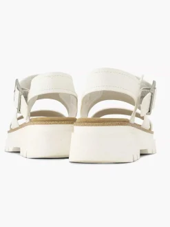 Oxmox Witte Platform Sandaal-Dames Sandalen