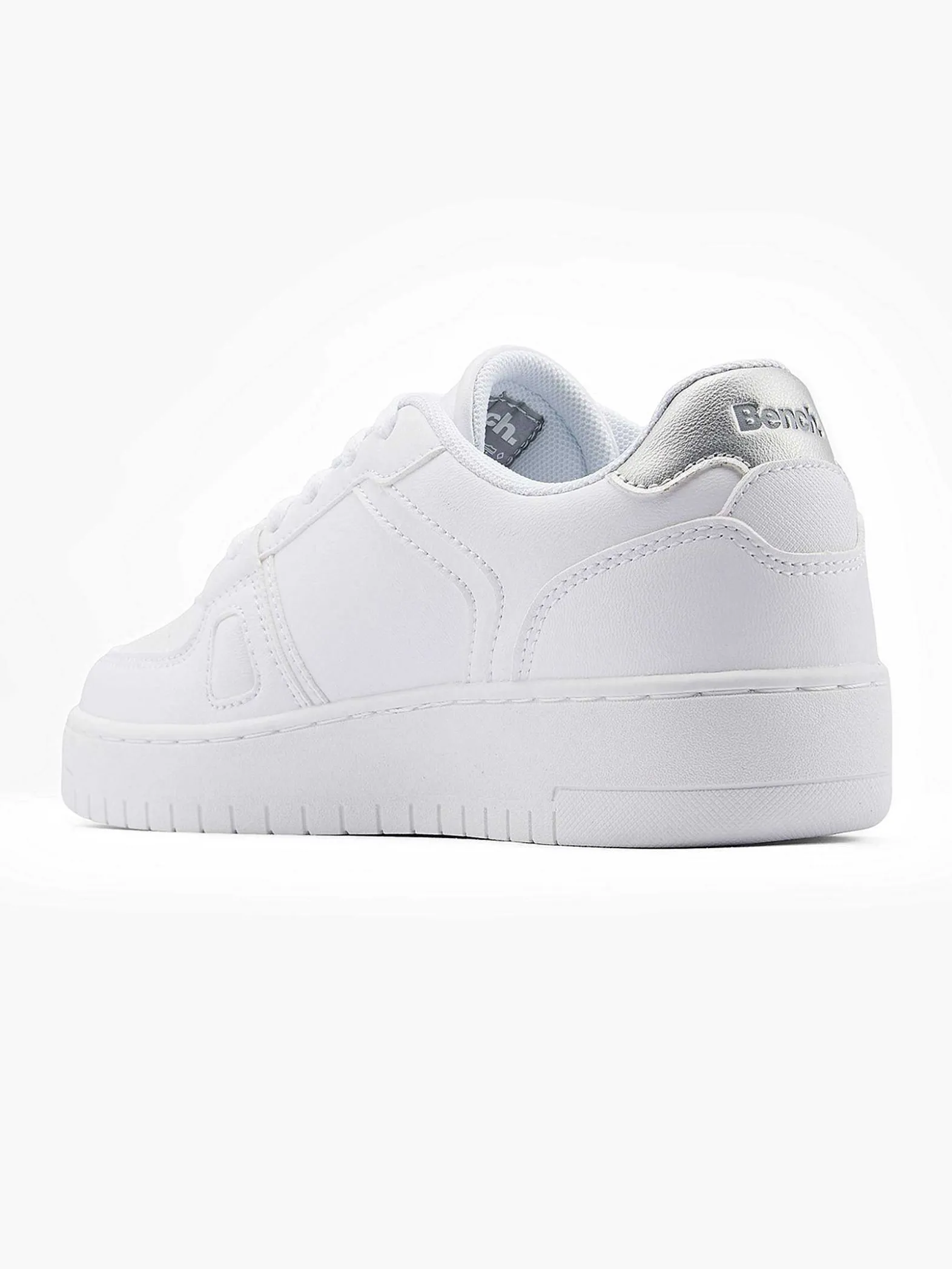 Bench Witte Platform Sneaker-Dames Sneakers