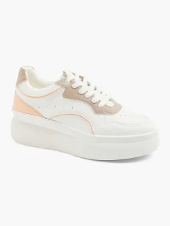 Graceland Witte Platform Sneaker-Dames Sneakers