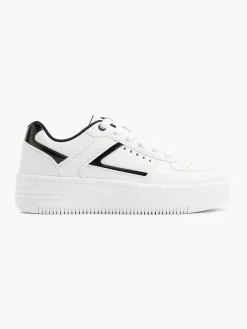 Graceland Witte Platform Sneaker-Dames Sneakers