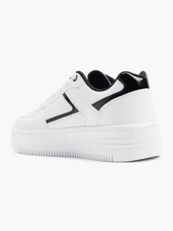 Graceland Witte Platform Sneaker-Dames Sneakers