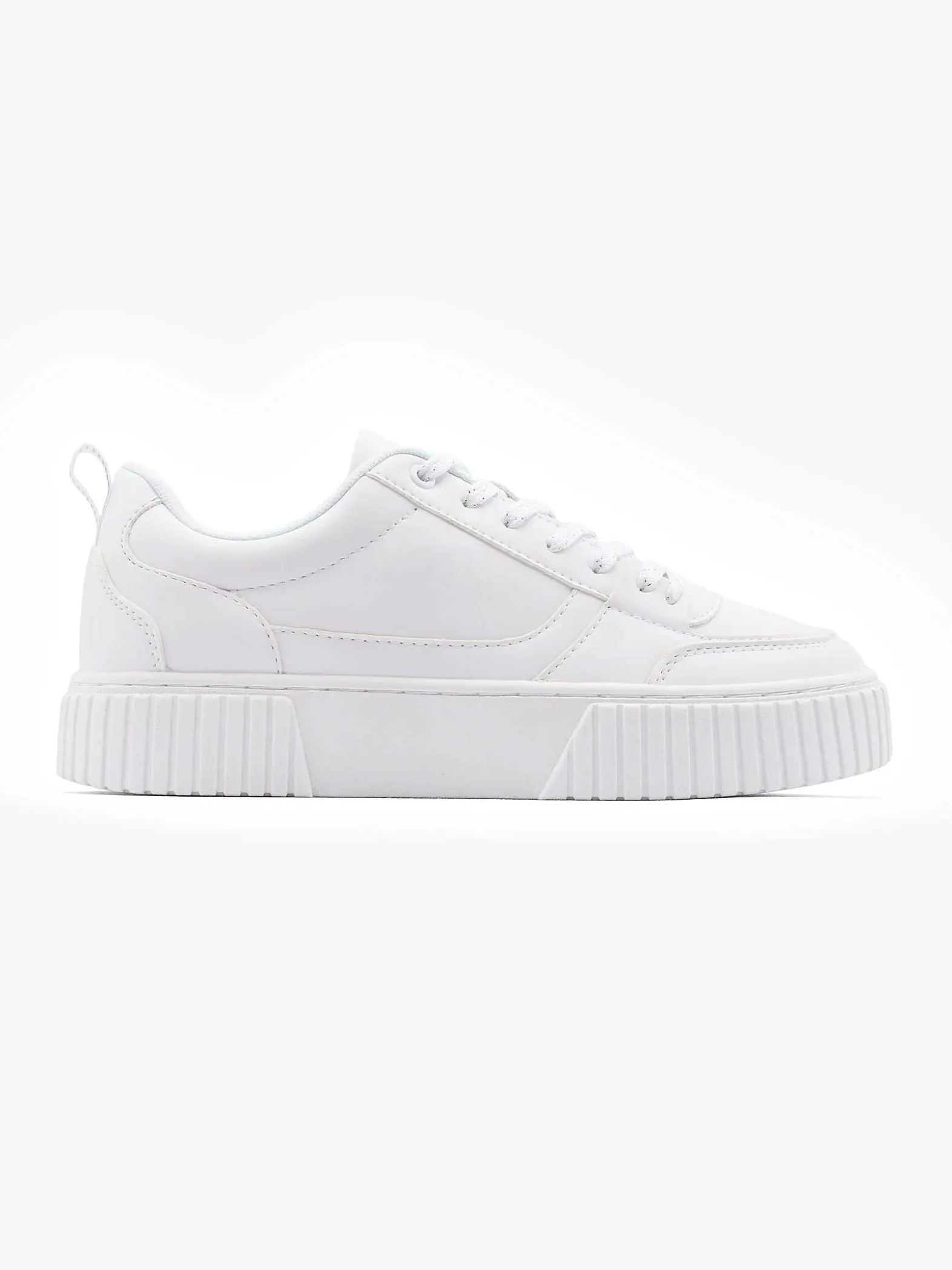 Graceland Witte Platform Sneaker-Dames Sneakers
