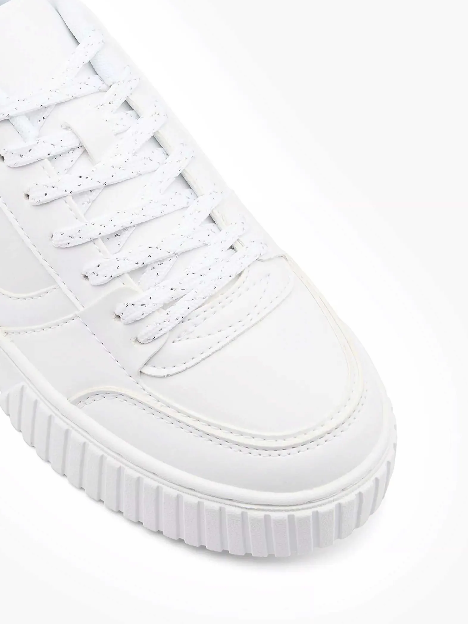 Graceland Witte Platform Sneaker-Dames Sneakers