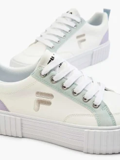 FILA Witte Platform Sneaker-Dames Sneakers