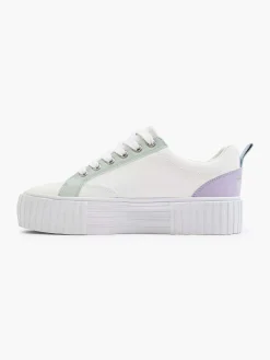 FILA Witte Platform Sneaker-Dames Sneakers
