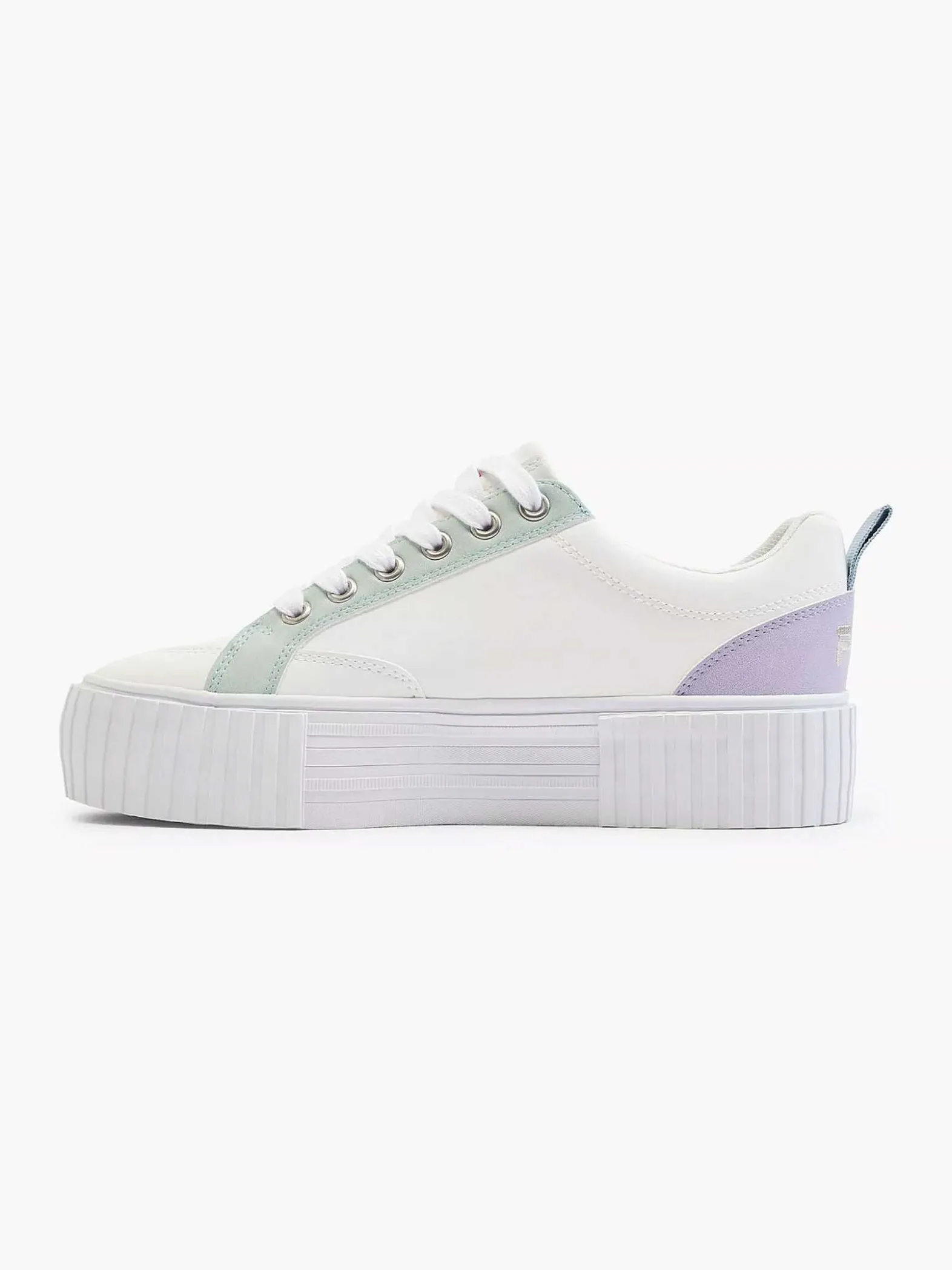FILA Witte Platform Sneaker-Dames Sneakers