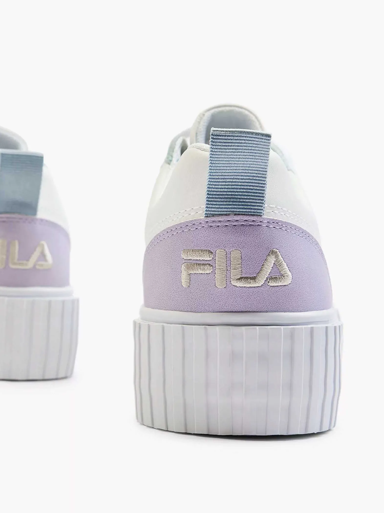 FILA Witte Platform Sneaker-Dames Sneakers