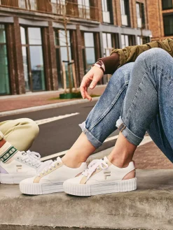 FILA Witte Platform Sneaker-Dames Sneakers