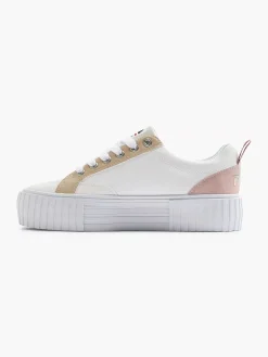 FILA Witte Platform Sneaker-Dames Sneakers